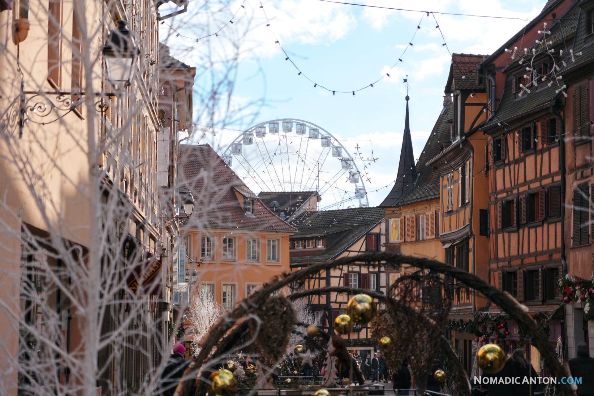 Ferris wheel in Colmar