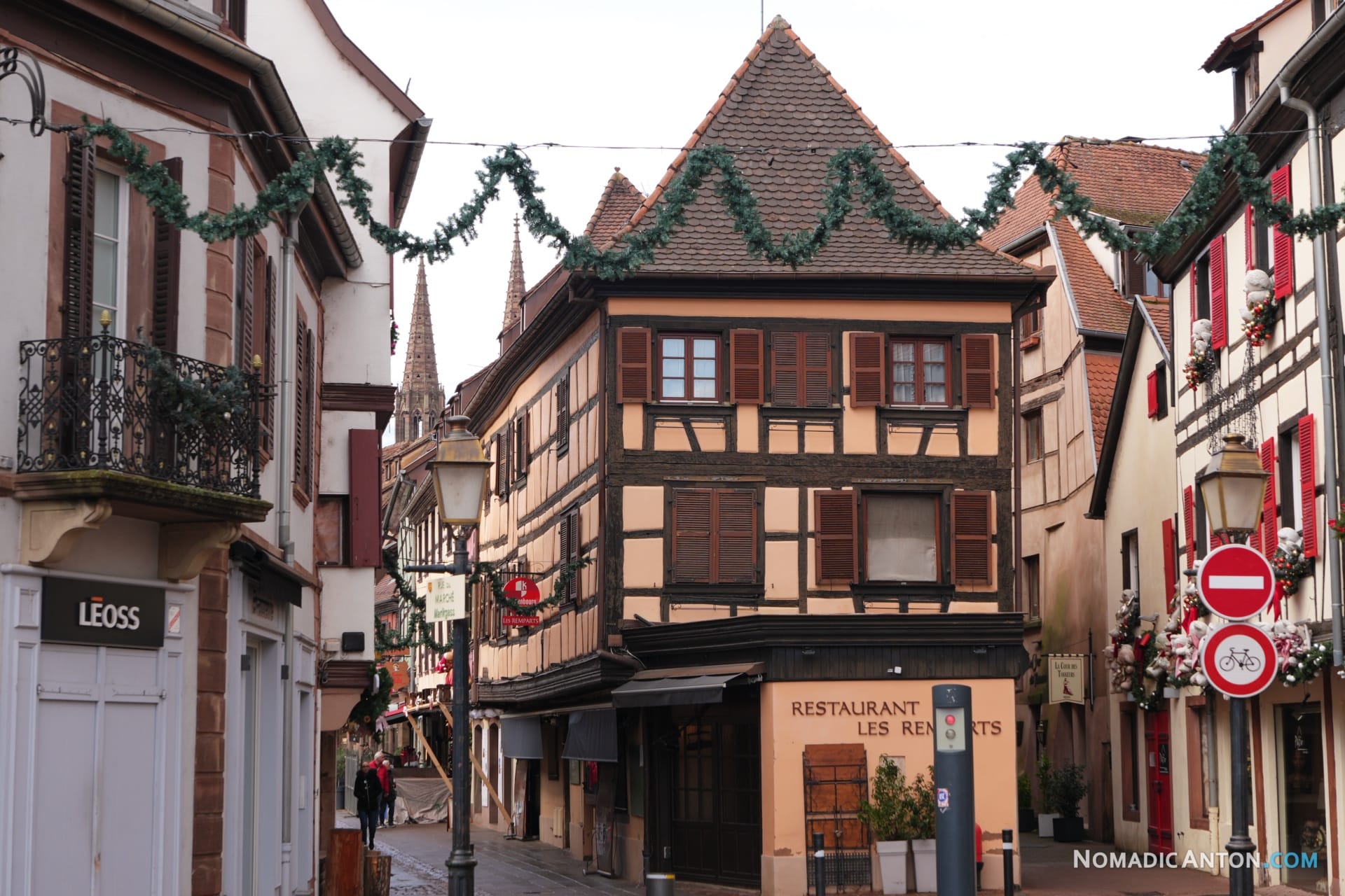 Obernai Christmas decorations