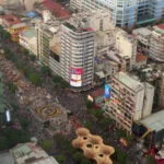 Streets of Ho Chi Minh City during Lunar New Year