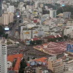 View of the market from Bitexco Financial Tower