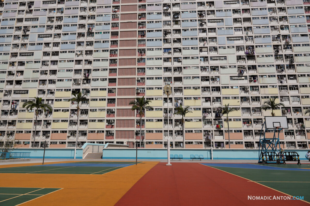 Choi Hung basketball court