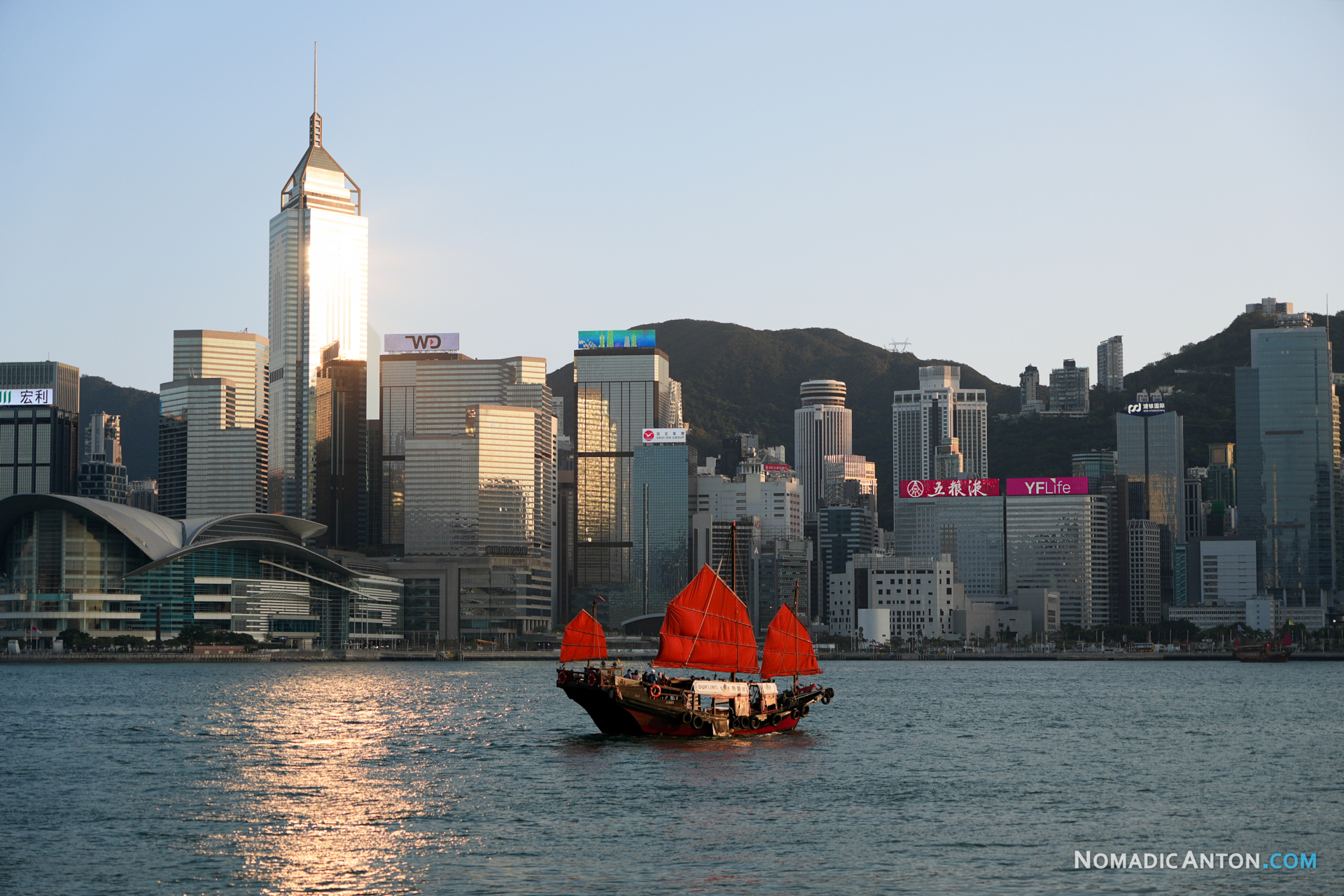 Historic boat on Victoria Harbour