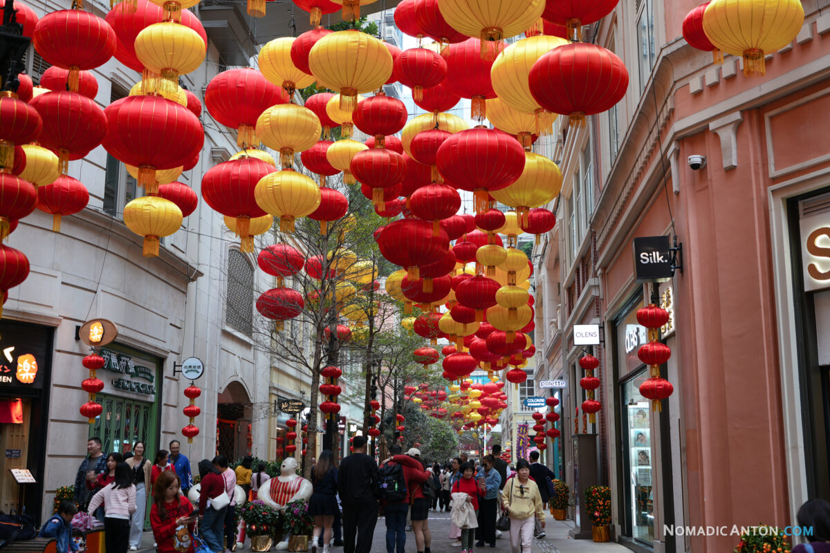Lee Tung Avenue decorations