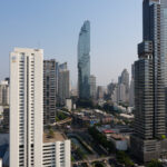 Bangkok city view from Amara hotel