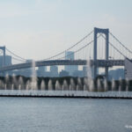 Rainbow Bridge with the fountain show