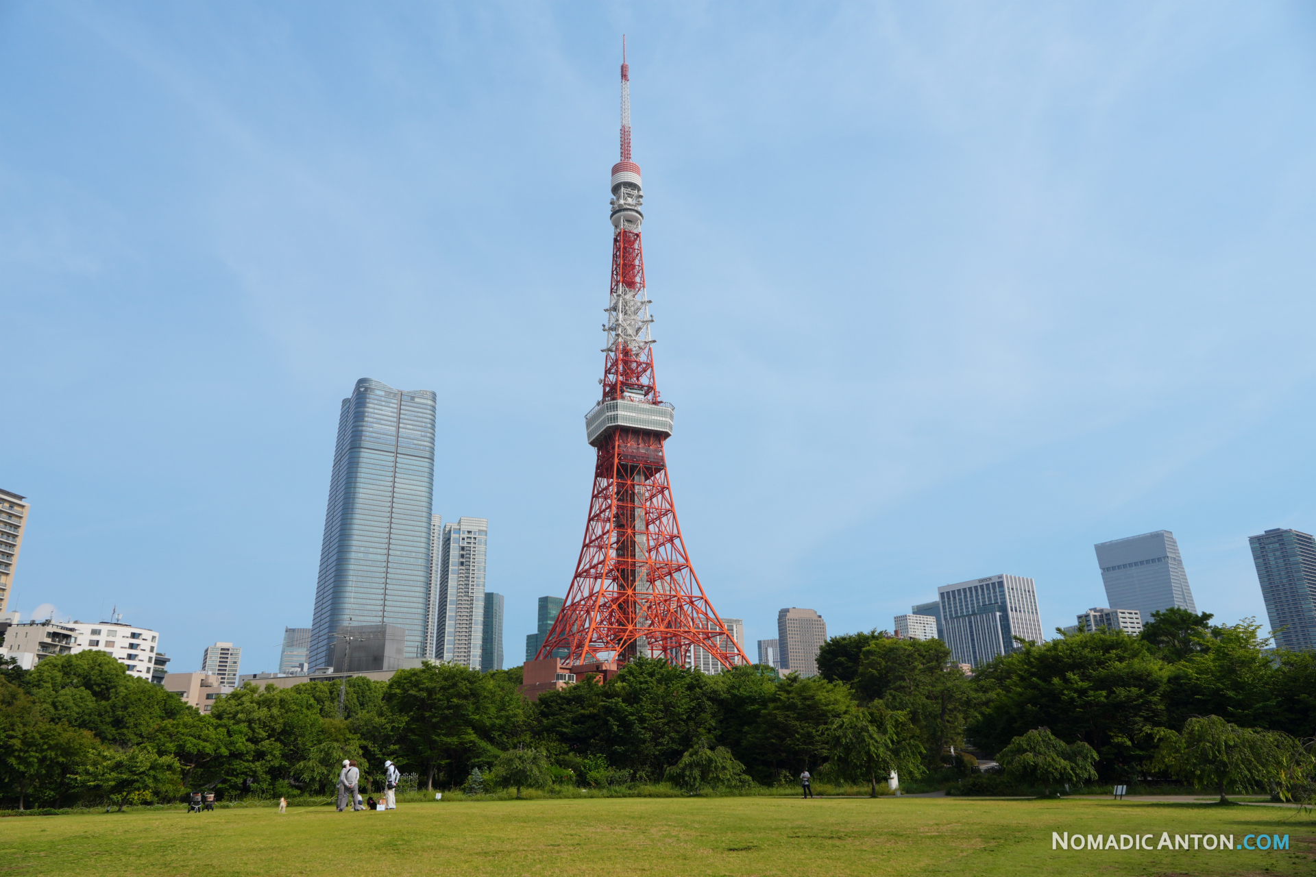 Tokyo Tower from Shiba Park