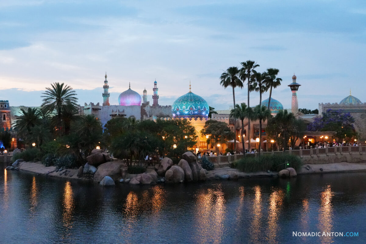 Arabian Coast at sunset