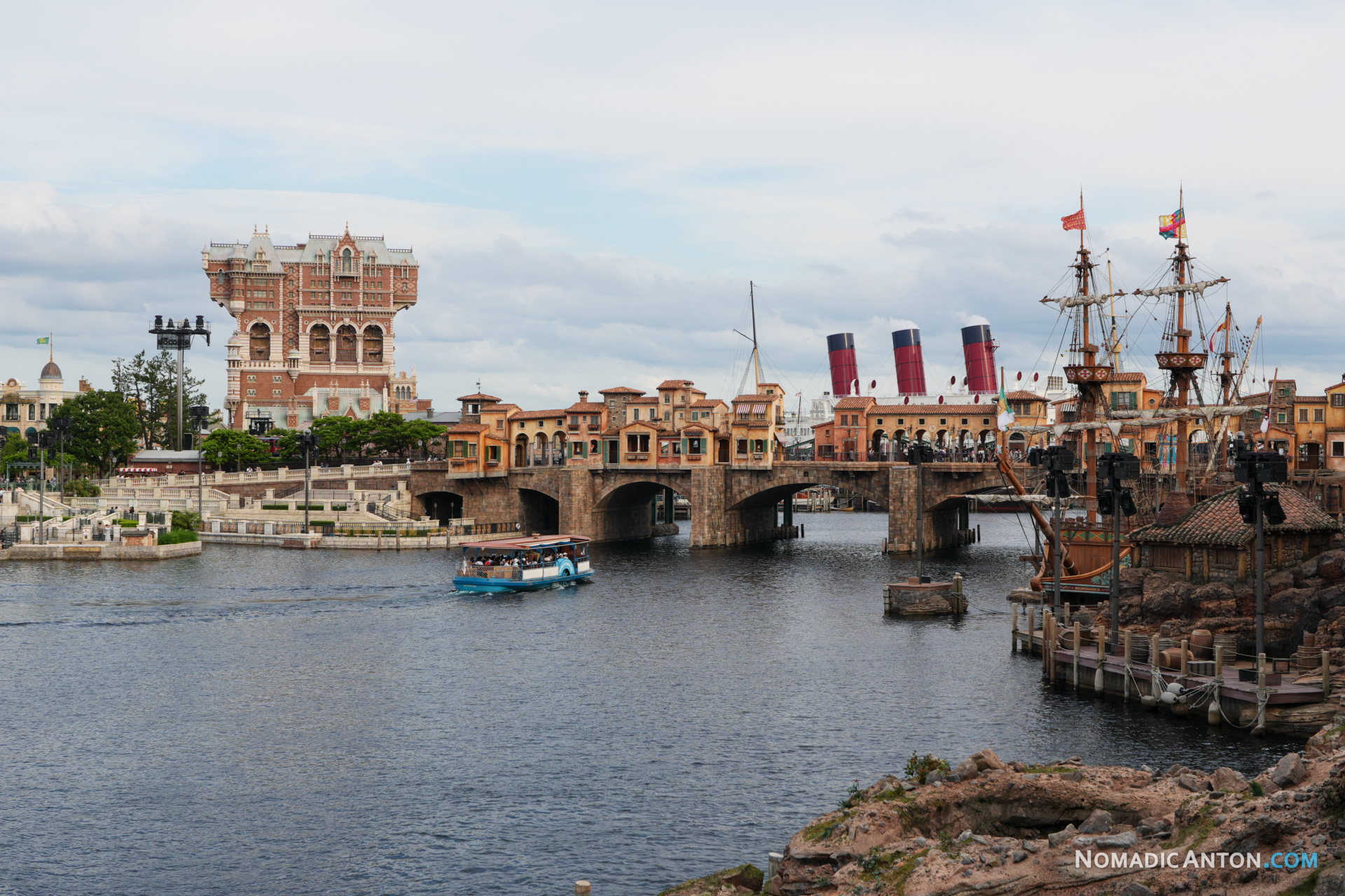 Mediterranean Harbor with a view of Tower of Terror